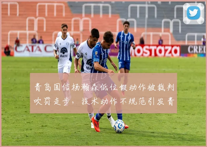 青岛国信杨瀚森低位假动作被裁判吹罚走步，技术动作不规范引发青训体系争论